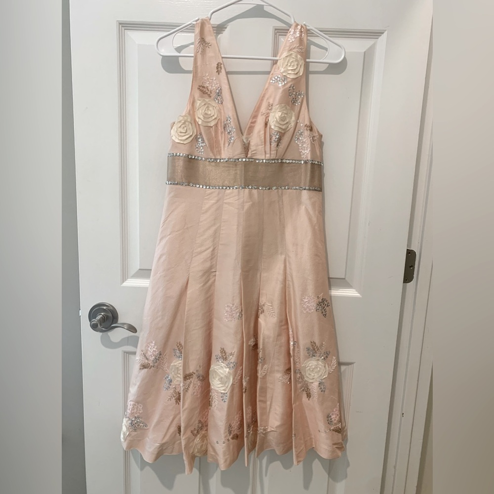 TIBI light pink rose formal dress size 4
